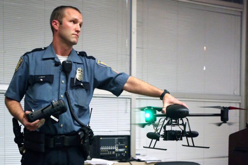 police use drones